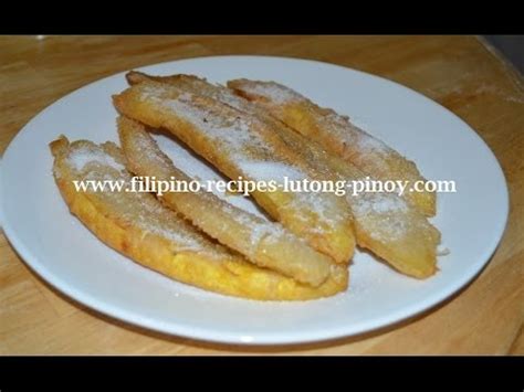 maruyang saging|baruya food.